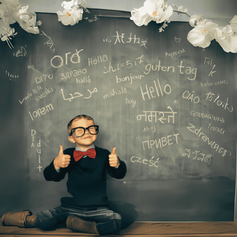 Bilingual language programs for kids